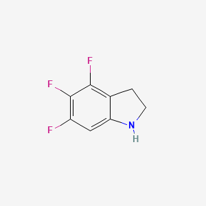 4,5,6-trifluoro-2,3-dihydro-1H-indole