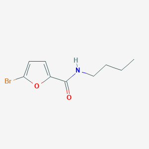 molecular formula C9H12BrNO2 B1332756 5-溴-N-丁基呋喃-2-甲酰胺 CAS No. 438617-12-0