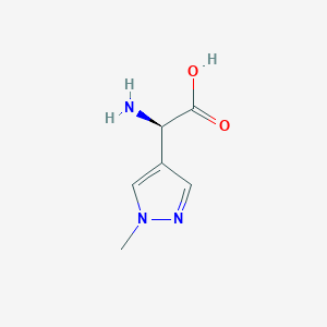 (R)-2-Amino-2-(1-methyl-1H-pyrazol-4-yl)acetic acid