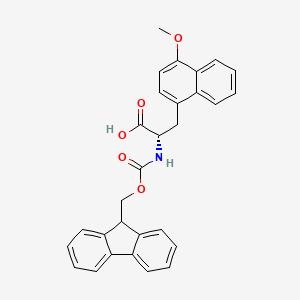 (S)-2-((((9H-Fluoren-9-yl)methoxy)carbonyl)amino)-3-(4-methoxynaphthalen-1-yl)propanoic acid