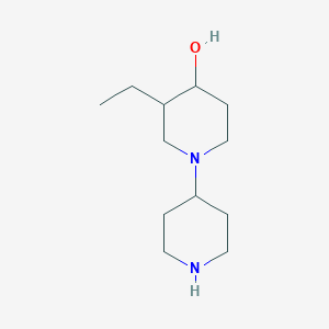 3-Ethyl-[1,4'-bipiperidin]-4-ol