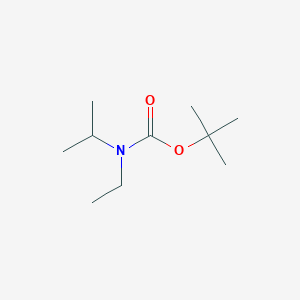 molecular formula C10H21NO2 B13327809 tert-Butyl ethyl(isopropyl)carbamate 