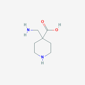 4-(aminomethyl)-4-Piperidinecarboxylic acid