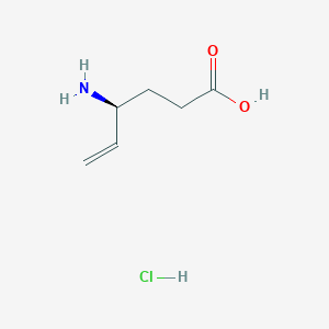 molecular formula C6H12ClNO2 B13327871 (S)-4-Aminohex-5-enoic acid hydroChloride 