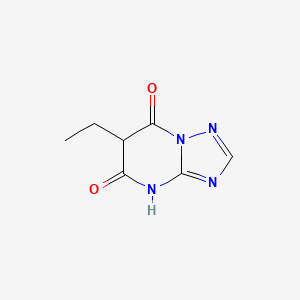 6-ethyl-4H,5H,6H,7H-[1,2,4]triazolo[1,5-a]pyrimidine-5,7-dione