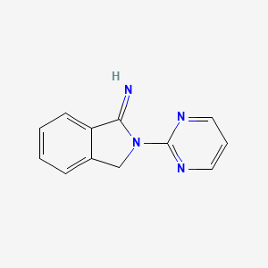 2-Pyrimidin-2-ylisoindolin-1-imine