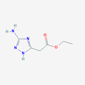 ethyl (5-amino-1H-1,2,4-triazol-3-yl)acetate