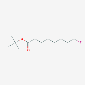 molecular formula C12H23FO2 B13327995 tert-Butyl 8-fluorooctanoate 