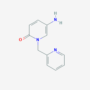 5-Amino-1-(pyridin-2-ylmethyl)pyridin-2(1H)-one