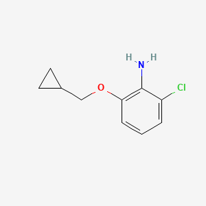 2-Chloro-6-(cyclopropylmethoxy)aniline