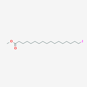 molecular formula C18H35IO2 B13328201 Methyl 17-iodoheptadecanoate 