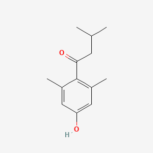 1-(4-Hydroxy-2,6-dimethylphenyl)-3-methylbutan-1-one