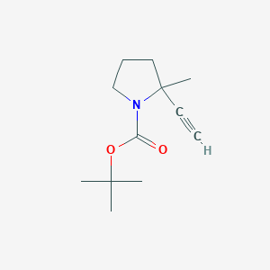 tert-Butyl 2-ethynyl-2-methylpyrrolidine-1-carboxylate