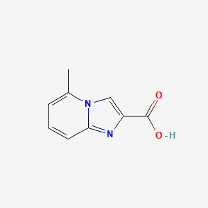 molecular formula C9H8N2O2 B1332827 5-Methylimidazo[1,2-a]pyridine-2-carboxylic acid CAS No. 88751-06-8