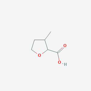 molecular formula C6H10O3 B13328281 3-Methyloxolane-2-carboxylic acid 