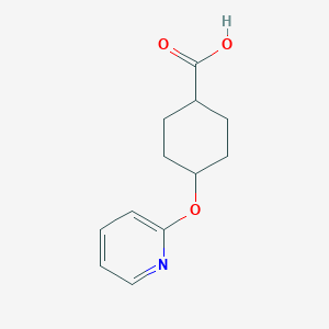 Rel-(1r,4r)-4-(pyridin-2-yloxy)cyclohexane-1-carboxylic acid