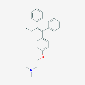 molecular formula C26H29NO B133285 （E/Z）他莫昔芬 CAS No. 7728-73-6