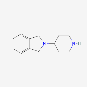 molecular formula C13H18N2 B13328558 2-(Piperidin-4-yl)isoindoline 