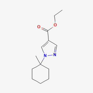 Ethyl 1-(1-methylcyclohexyl)-1H-pyrazole-4-carboxylate