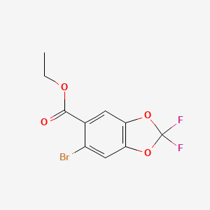 Ethyl 6-bromo-2,2-difluorobenzo[d][1,3]dioxole-5-carboxylate