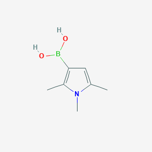 (1,2,5-Trimethyl-1H-pyrrol-3-yl)boronic acid