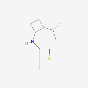 N-(2-Isopropylcyclobutyl)-2,2-dimethylthietan-3-amine