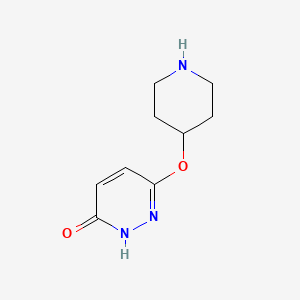 6-(Piperidin-4-yloxy)pyridazin-3(2H)-one