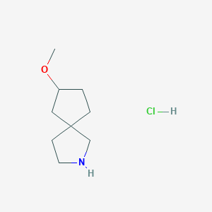 8-Methoxy-2-azaspiro[4.4]nonane;hydrochloride