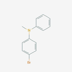 (4-Bromophenyl)(methyl)(phenyl)silane