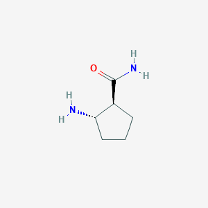 (1S,2S)-2-Aminocyclopentane-1-carboxamide