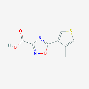 5-(4-Methylthiophen-3-yl)-1,2,4-oxadiazole-3-carboxylic acid