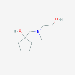 1-(((2-Hydroxyethyl)(methyl)amino)methyl)cyclopentan-1-ol