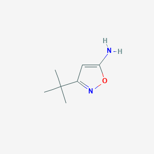 molecular formula C7H12N2O B1332903 3-tert-Butylisoxazol-5-amine CAS No. 59669-59-9
