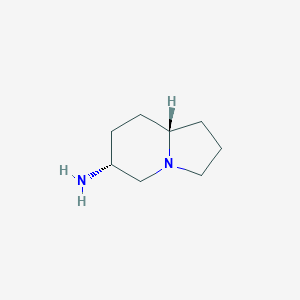 (6R,8AS)-octahydroindolizin-6-amine