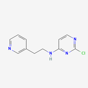 2-Chloro-N-(2-(pyridin-3-yl)ethyl)pyrimidin-4-amine