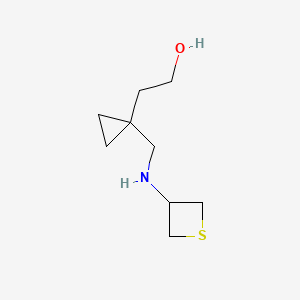 2-(1-((Thietan-3-ylamino)methyl)cyclopropyl)ethan-1-ol