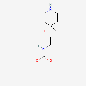 tert-Butyl ((1-oxa-7-azaspiro[3.5]nonan-2-yl)methyl)carbamate