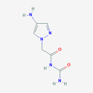 [2-(4-Amino-1H-pyrazol-1-YL)acetyl]urea