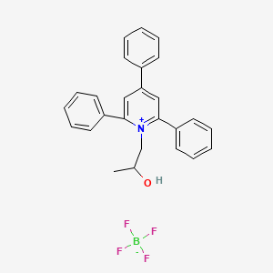 1-(2-Hydroxypropyl)-2,4,6-triphenylpyridin-1-ium tetrafluoroborate