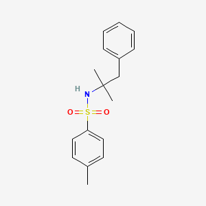 4-methyl-N-(2-methyl-1-phenylpropan-2-yl)benzenesulfonamide