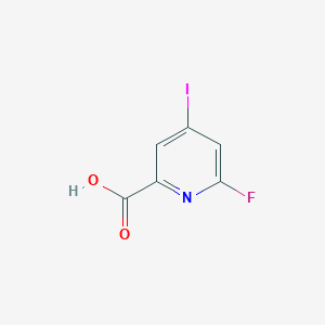 6-Fluoro-4-iodopicolinic acid