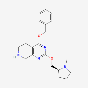 (S)-4-(Benzyloxy)-2-((1-methylpyrrolidin-2-yl)methoxy)-5,6,7,8-tetrahydropyrido[3,4-d]pyrimidine