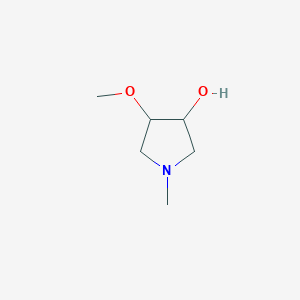 4-Methoxy-1-methylpyrrolidin-3-ol