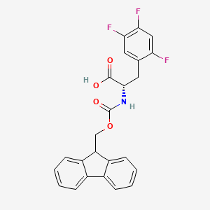 molecular formula C24H18F3NO4 B1332948 Fmoc-L-2,4,5-トリフルオロフェニルアラニン CAS No. 959579-81-8