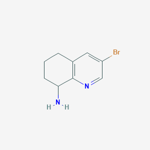 3-Bromo-5,6,7,8-tetrahydroquinolin-8-amine