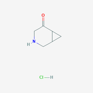 3-Azabicyclo[4.1.0]heptan-5-one hydrochloride