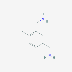 molecular formula C9H14N2 B13329512 (4-Methyl-1,3-phenylene)dimethanamine 