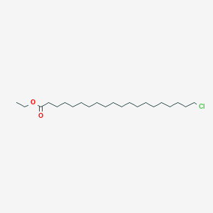 molecular formula C22H43ClO2 B13329560 Ethyl 20-chloroicosanoate 