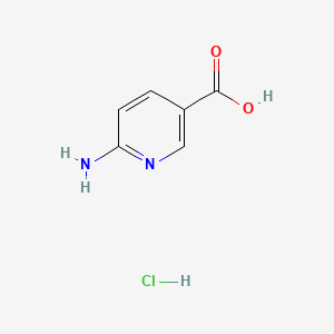 molecular formula C6H7ClN2O2 B1332957 6-Aminonicotinic acid monohydrochloride CAS No. 5336-87-8