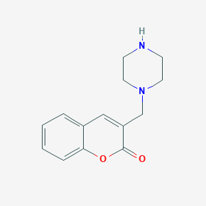 3-(Piperazin-1-ylmethyl)-2H-chromen-2-one